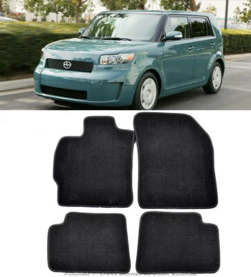 4 Pieces Factory OE Fit Black Front Rear Carpets Floor Mats Fits 08-15 Scion XB - Image 1 of 4