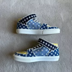 RARE Authentic LOUIS VUITTON Monogram Stars ACAPULCO SNEAKERS Size 8.5 LV | 9.5 - Picture 1 of 9