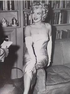 Retrato impreso Marilyn Monroe de colección 1982 radiante biblioteca entrenadora Ella Fitzgerald  - Imagen 1 de 6