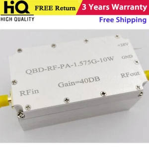 QBD-RF-PA-1.575G-10W 1.5-1.6GHz RF Power Amplifier GPS Beidou RF Power Amp - Bild 1 von 6