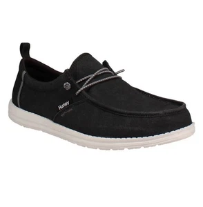 Hurley Laguna Herren Freizeitschuhe Schwarz Memory Foam Slipper Halbschuh Gr. 10,5 NEU - Bild 1 von 8