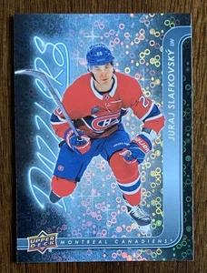 Juraj Slafkovsky Blue Dazzlers 2024-25 Upper Deck Series 1 Hockey Card # DZ-42 - Bild 1 von 2