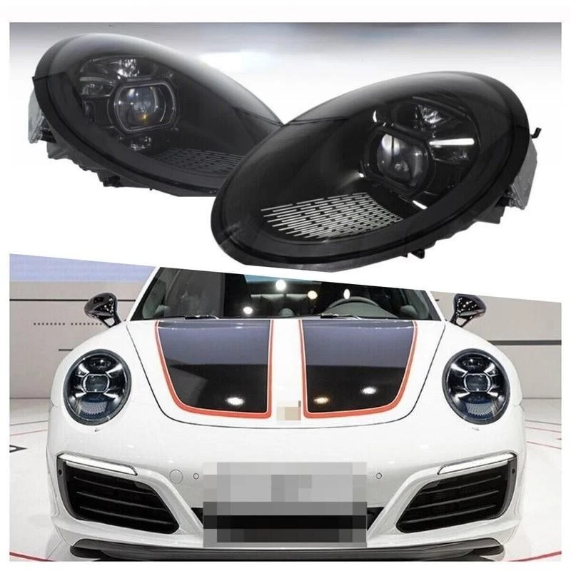 Matrix LED PDLS Headlights DRL Laser Projector Upgrade For Porsche 911 2012-2018 - Изображение 1 из 1