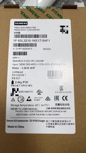 NEU Siemens 6SL3210-1KE17-5AF1 6SL32101KE175AF1 G120C Schneller Versand DHL/Fedex - Bild 1 von 1