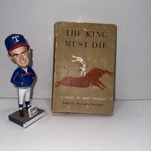 1958 "The King Must Die" MARY RENAULT - HC/DJ Book Club Edition BCE - PANTHEON - Picture 1 of 14