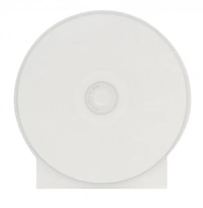 Lote de estuche de CD/DVD transparente redondo ClamShell - Imagen 1 de 1