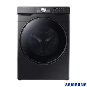 Samsung WF18T8000GV/EU, 18kg Large Capacity Washing Machine, C Rated in Black - Picture 1 of 8