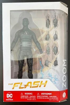 闪电侠电视剧:缩放。 DC收藏品 7 英寸活动人偶。 全新! — 第 1/4 张图片