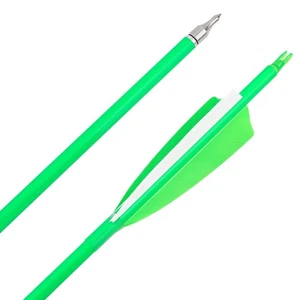 30" Archery Carbon Arrows 4" Feather SP500 600 Recurve Bow Compound Bow Hunting - Picture 1 of 17