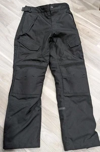 RIVER ROAD MOTORCYCLE Dirt Bike BMX BLACK PANTS Armored Size 32 Black - Picture 1 of 5