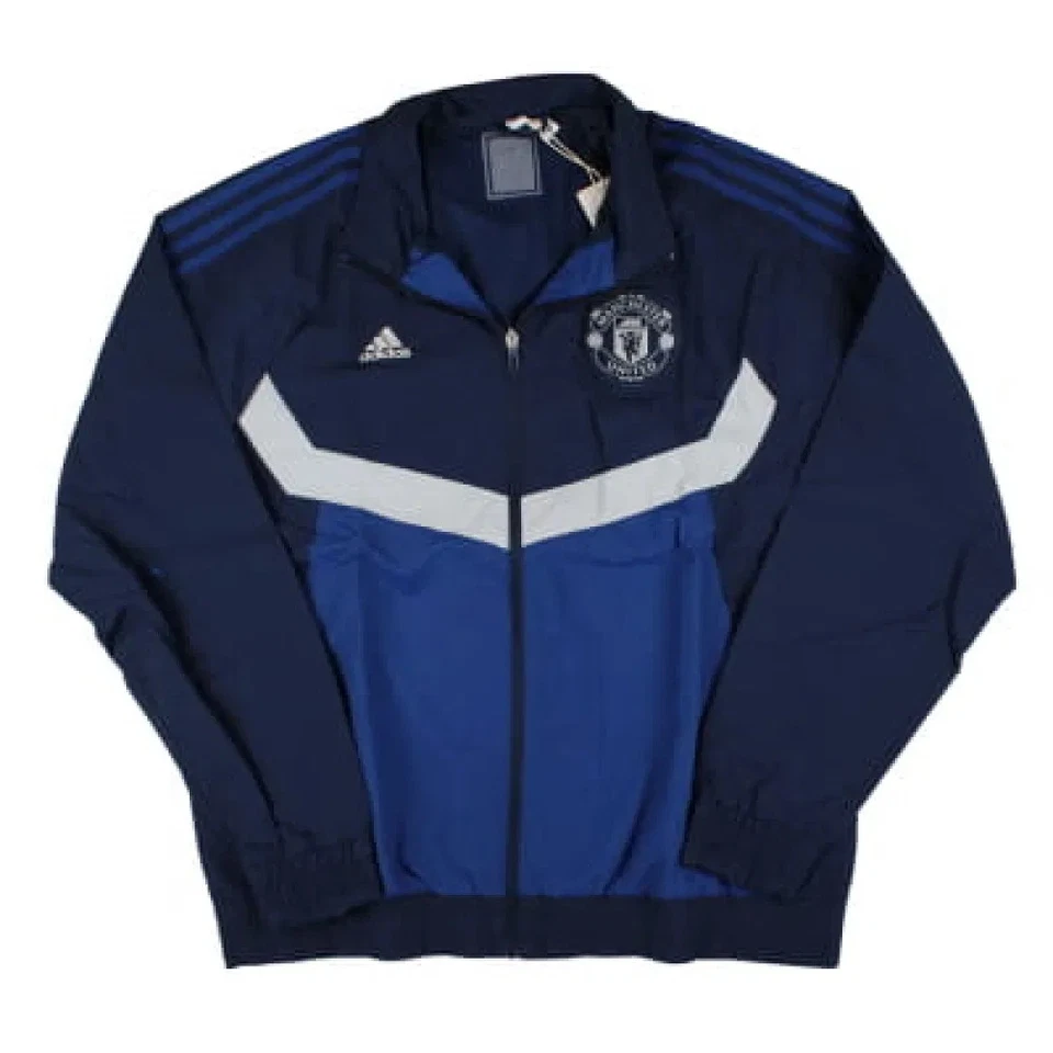 Men's Football SZN Track Top Navy 2024-2025 Manchester United Soccer Jacket - Image 1 of 1