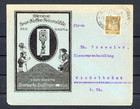 Illustrierter Firmenbrief DR Kaffee Thematik Dusslingen-Kindelbrück - b11869