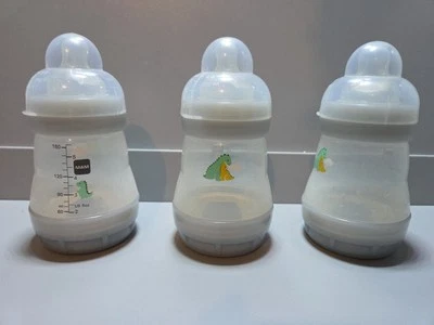 MAM Easy Start Anti-Cólicos 3 biberones 5 oz Baby Essentials Flow 3 Easy Start Foto 1 de 4