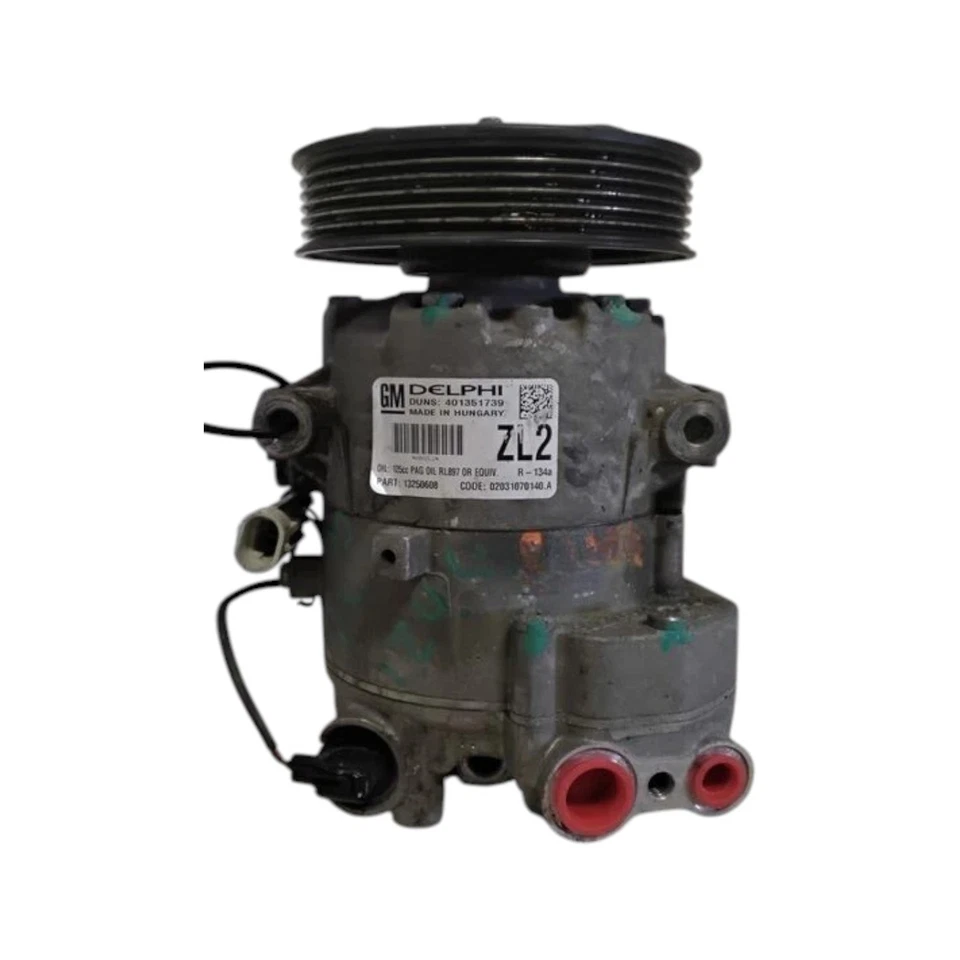 Chevrolet Cruze 2011 conjunto de compresor de aire acondicionado - OEM 1,4 L (sin ahorro de combustible) Foto 1 de 4