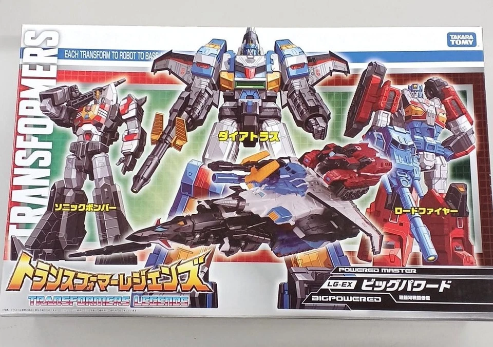 Takara Transformers LG-EX Big Powered Dai Atlas Sonic Bomber Roadfire PARTS MISS - Image 1 of 4