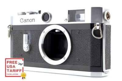 Tested [Exc+5] Canon P Silver Rangefinder 35mm Film Camera Body from JAPAN - Image 1 of 4