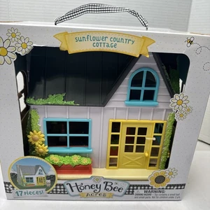 Honey Bee Acres Sonnenblume Cottage Spielset mit Katze 17 Teile Alter 3+ - Bild 1 von 6