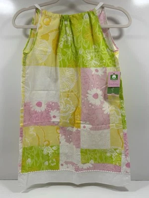 Vestido Funda de Almohada Halter Lilly Pulitzer Serena Talla 8 Parche Recién Escogido Nuevo con Etiquetas Foto 1 de 4