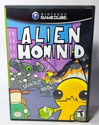 Alien Hominid - Nintendo Gamecube - Complete w. manual CiB - Image 1 of 4