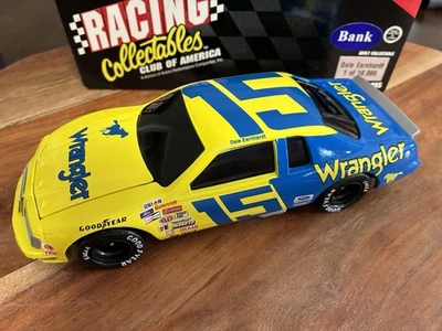 Banco de coche fundido a presión Dale Earnhardt 1995 RCCA #15 Wrangler 1:24/10.008 Foto 1 de 4
