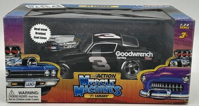 Muscle Machines NASCAR #3 Dale Earnhardt '71 Camaro 1/24 Scale - Free Shipping - Image 1 of 4