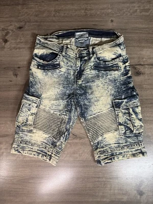 Pantalones de mezclilla Twenty Two OZ para hombre lavado ácido años 90 32 Foto 1 de 4