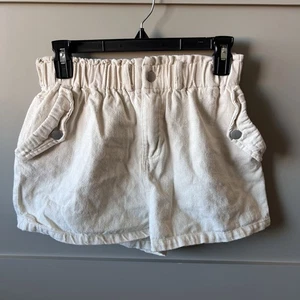 Le Lis Damen cremeweiß Denim Shorts Frauen Medium Paperbag Strand neutral - Bild 1 von 9