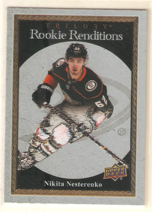 Nikita Nesterenko 2023-24 UD Trilogy Rookie Renditions RC #26 Ducks - Image 1 of 1