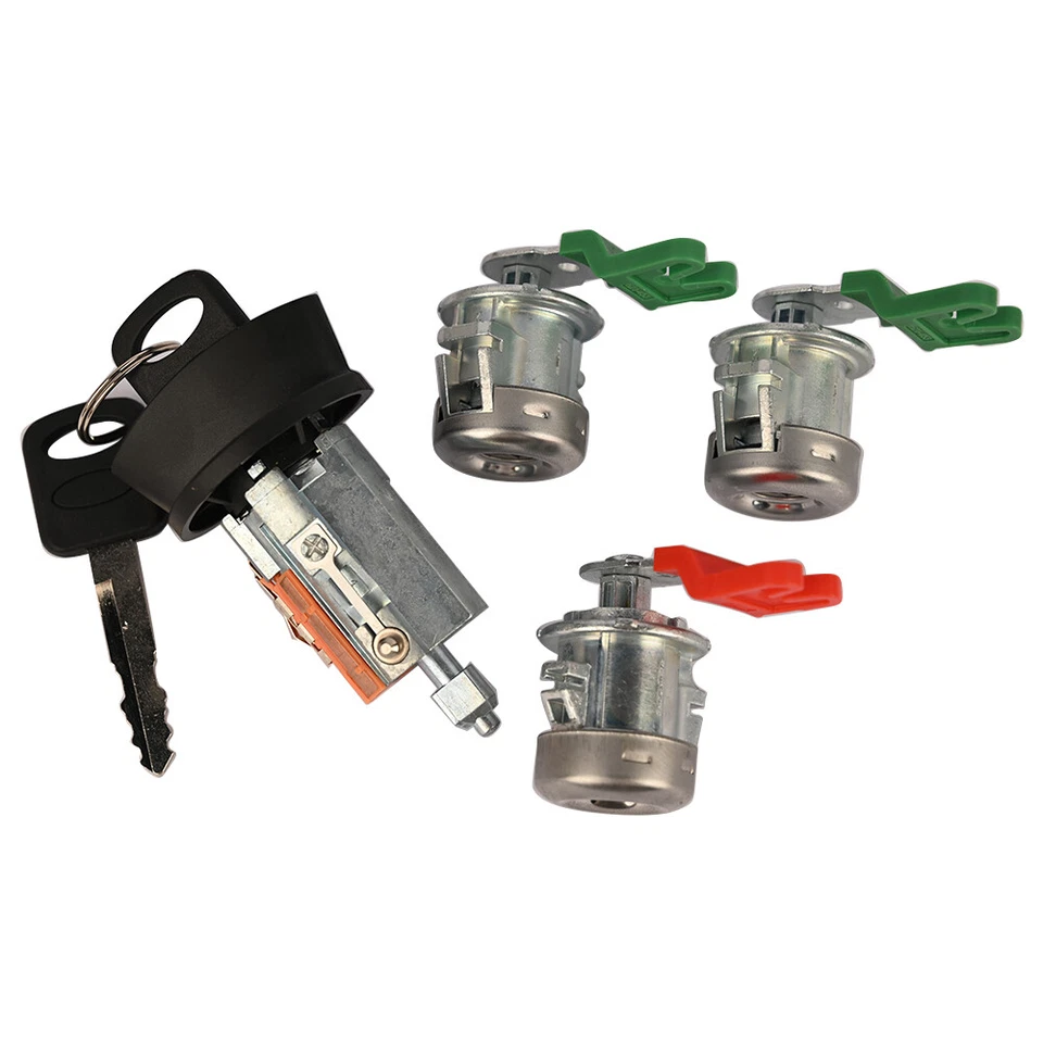 Tailgate & Door Lock Cylinder Ignition Set For Ford 98-07 F-250 F-350 SUPER DUTY - Image 1 of 4