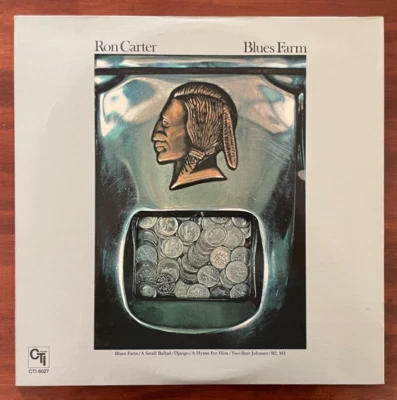 RON CARTER -  Blues Farm. 1973 US pressing CTI. Jazz. Billy Cobham - Image 1 of 2