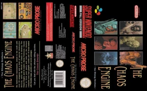 - The Chaos Engine SNES Box Art Case Insert Cover Inlay Plus Box - Picture 1 of 5