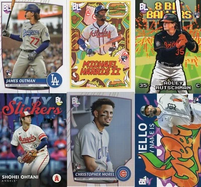2023 Topps Big League Baseball - Rookies, Foils & Inserts - Pick From List - Image 1 of 2