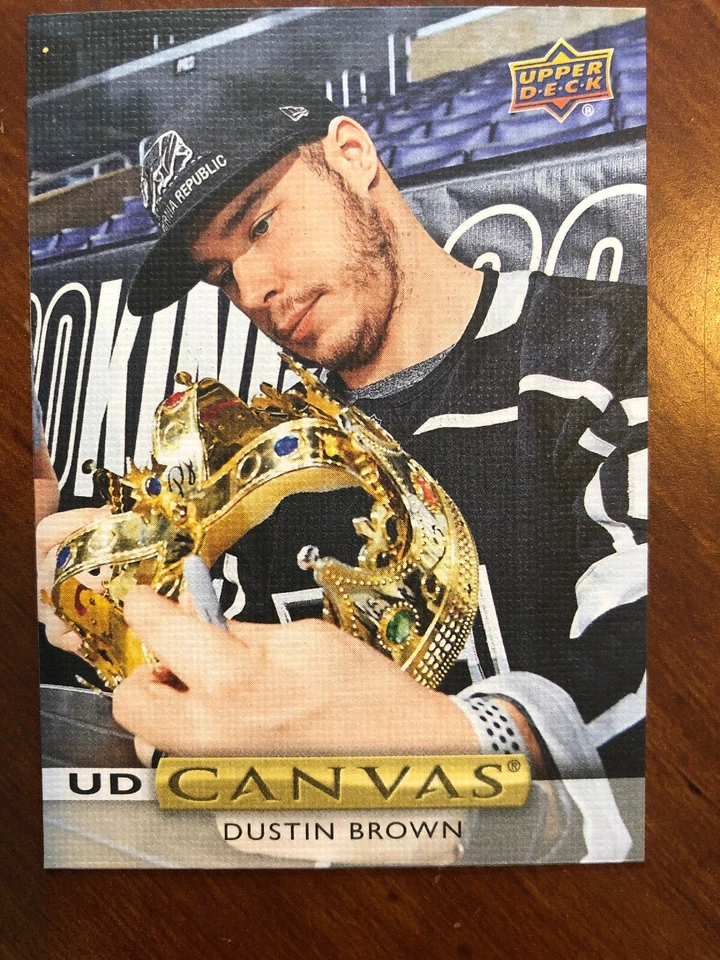 19-20 UD Series 1 Hockey Canvas C69 Dustin Brown - Image 1 of 2