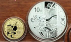 2PCS 2009 China Gold + Silver Coin PRC 60th Anniversary S100Y / S10Y Collection