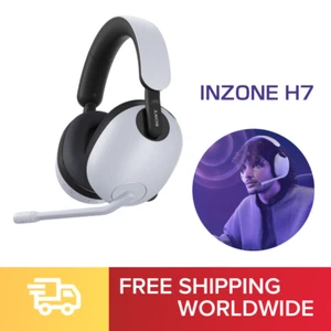 SONY WH-G700-WZ Gaming Headset INZONE H7 2.4GHz Wireless Stress 3D Sound White - Picture 1 of 8