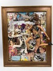 Original OOAK 16 X 13” Mixed Media   Weird Barbie Collage “I See What I Want”