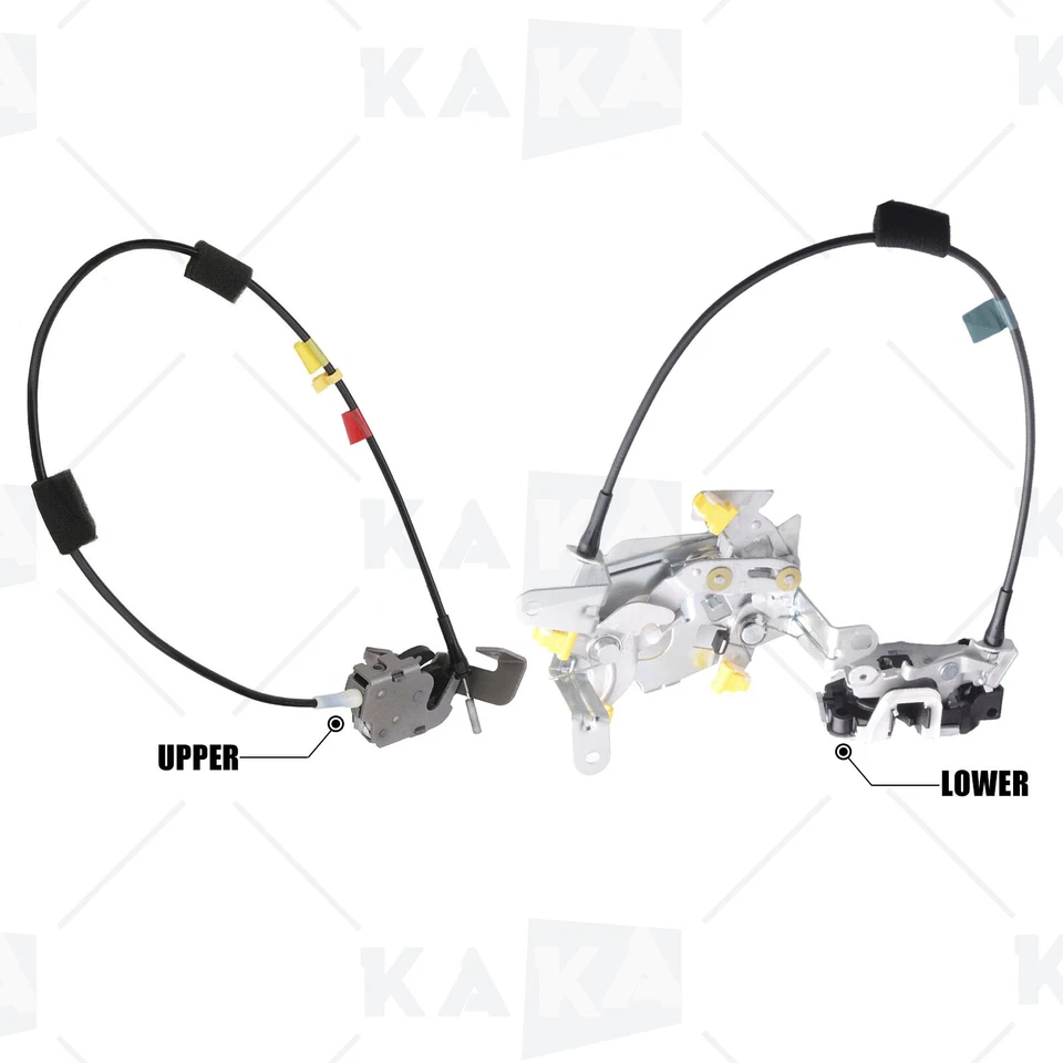 Rear Right Lower&Upper Door Lock Latch Assembly for 97-03 Ford F150 Extended Cab - Image 1 of 4