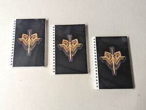 3 Pack: Wonder Woman Journal/ Notepad/ Notebook: 4x6in 80 Lined pgs: DC Comics