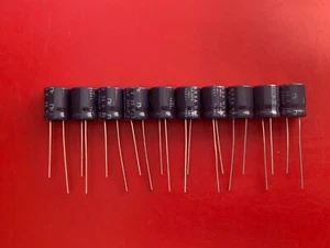 10x NRSA221M35V10X12.5 NIC Tapa Aluminio Lítico 220uF 35V 20% 10x12.5 Radial 5mm - Imagen 1 de 5