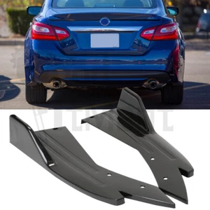 For Nissan Altima 09-21 Rear Bumper Spoiler Lip Splitter Diffuser V4 Side Skirts - Foto 1 di 10