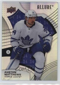 2021-22 Upper Deck Allure Number /199 Auston Matthews #1