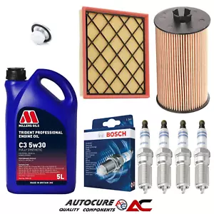 KIT DE SERVICIO FILTRO DE ACEITE Y AIRE PARA VAUXHALL ASTRA (J) 1.4 MK6 + BUJÍAS BOSCH - Imagen 1 de 1