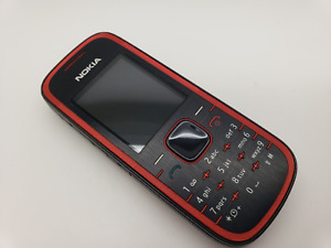 Great Condition Nokia 5030C (LOCKED To ORANGE) Black/Red Mobile Phone 3POST