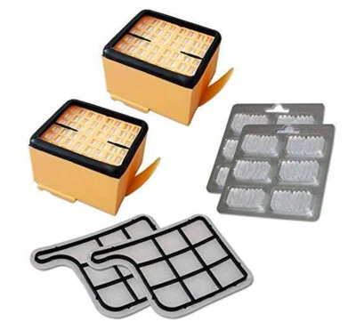 FOLLETTO VK135 136 KIT 2 FILTRI HEPA/EPA +2 FILTRI MOTORE +12 PROFUMINI VORWERK