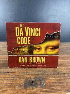 Dan Brown THE DA VINCI CODE read By Colin Stinton Audio Book 5 CDs - Picture 1 of 14