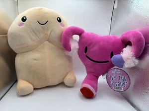 Adult Funny Hilarious Prank Plushies Ivy The Uterus And Penis Plush 18 n Older - Picture 1 of 14