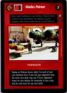 Star Wars CCG Reflections III SRF Super Rare Foil Sebulba's Podracer - Picture 1 of 1