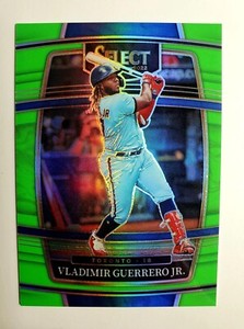2022 Panini Select Concourse Vladimir Guerrero Jr. NEON GREEN 91/99 Blue Jays