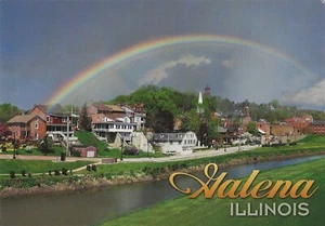 Postkarte Illinois Galena - 19. Jh. Lead Mining Boomtown - Jo Daviess County NrNEUWERTIG - Bild 1 von 1