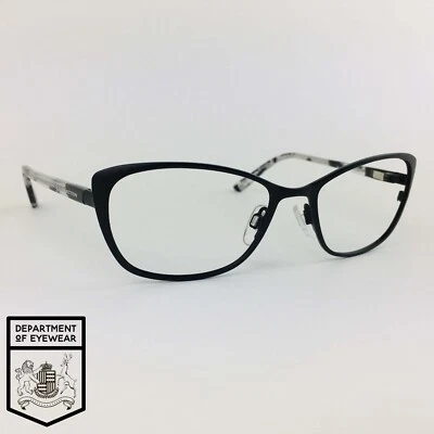 FRENCH CONNECTION eyeglasses MATT BLACK CATS EYE glasses frame FC 135 30766938 - Image 1 of 4